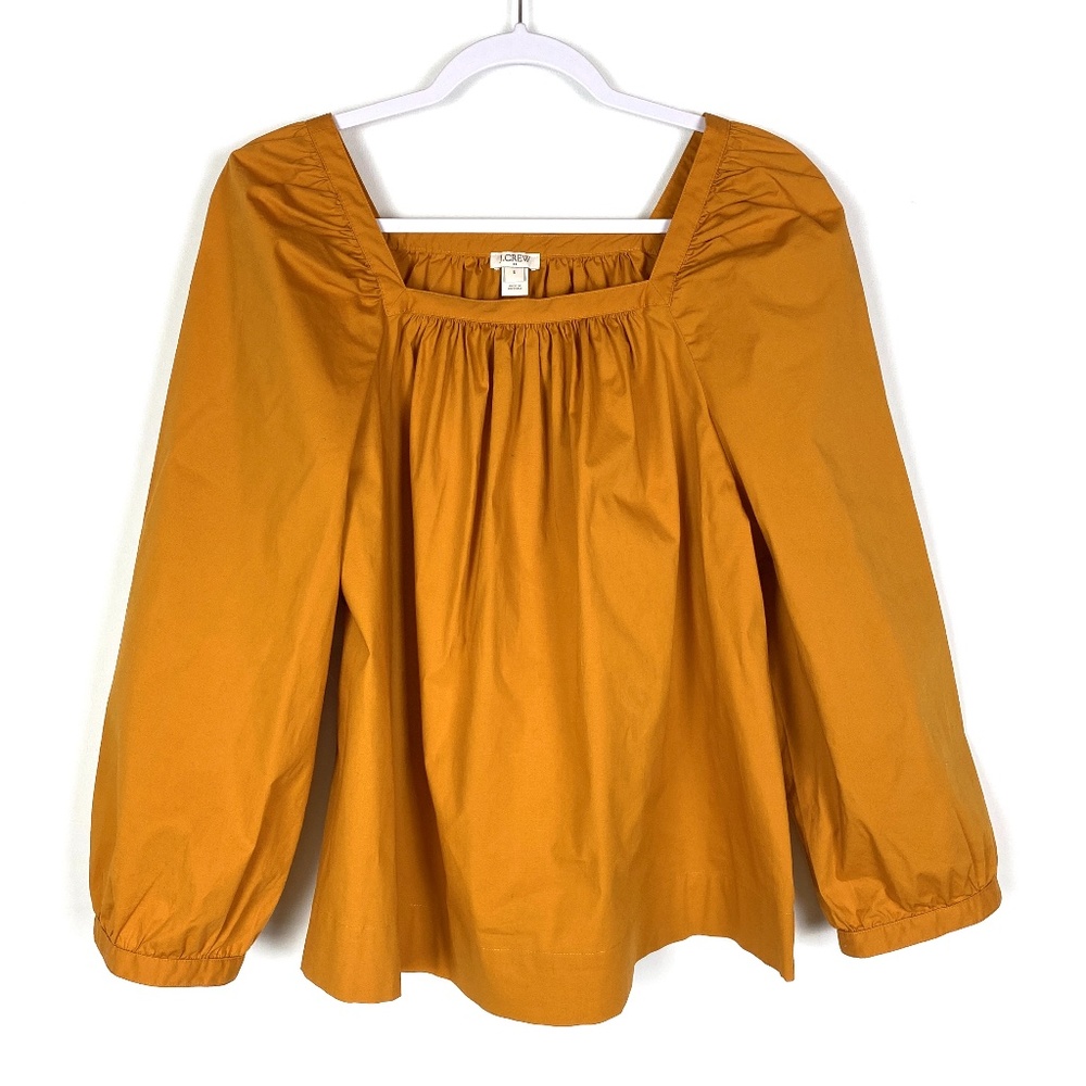 J. Crew Penny Top Square Neck Blouse